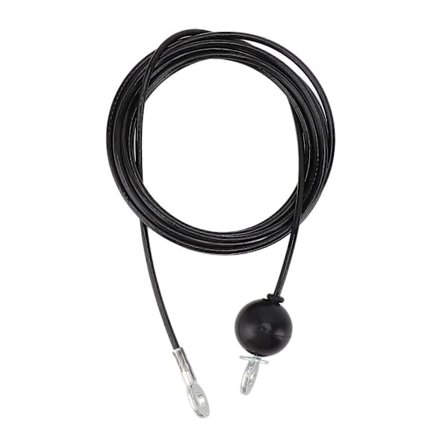 Trinsekabel Kraftig Stålwire Hjemmegymutstyr Erstatning Treningsøvelse Tilbehør Svart