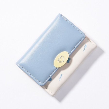 Korta plånböcker Damplånböcker BLÅ