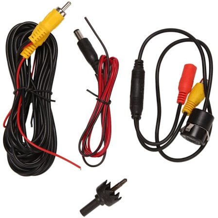 8 LED pyöreä auton peruutuskamera 170 asteen HD-yönäkö, yleismaailmallinen