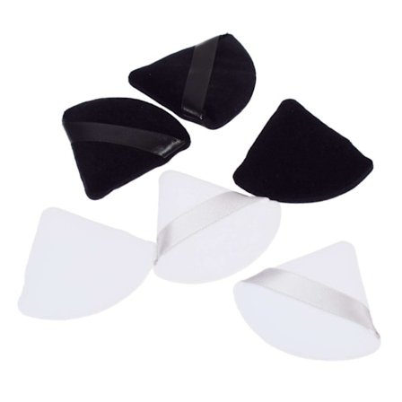 3 trekantede makeup svampe - Powder Puff, Vaskbare makeup svampe