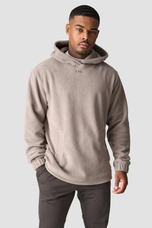 Everyday Fleece Hoodie Men Greige