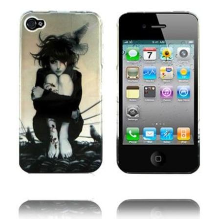 Ghost Woman (nr.11) iPhone 4 Cover Multicolor