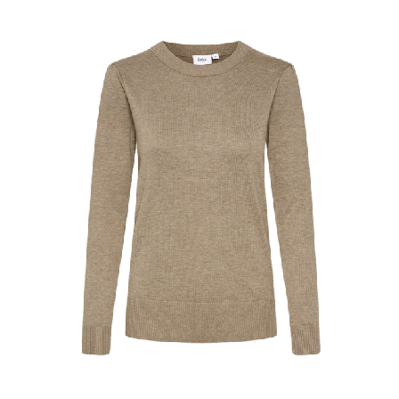 Saint Tropez Mila Sweater Tröjor Dam Brun XXL