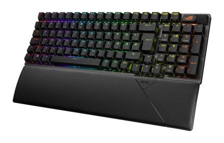 ASUS ROG Strix Scope II 96 - tastatur - hot-swappable, 96% layout - svart
