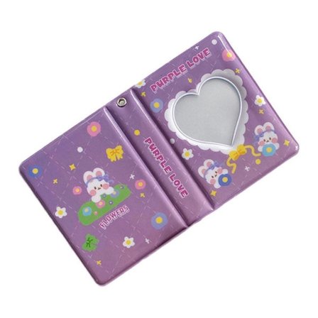 Kortförvaringsväska Polaroid Album LILA