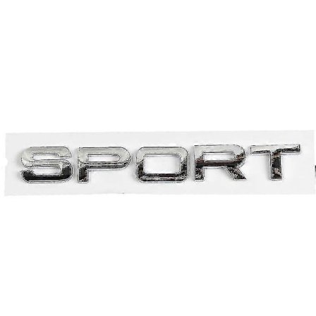 3D ABS Logo Range Rover Bokstäver Emblem Dekal Bil Främre Huv Badge för Range Rover Sport Evoque L322 L320 L406 P38 Tillbehör - S-Xin