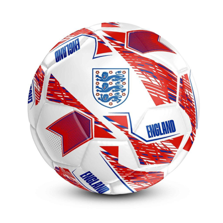 England Fa Nimbus Pvc Football 5 Vit/röd/blå
