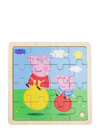 Barbo Toys | Peppa Pig - Wooden Puzzle – Bouncy Ball | ONE SIZE