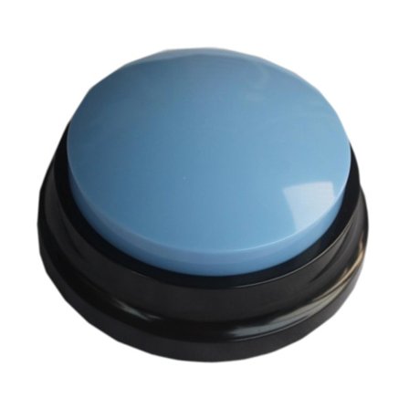 Opptakbar Snakkende Knapp Vitser Gaver Interaktivt Leketøy 30S Svarsummer mørkeblå