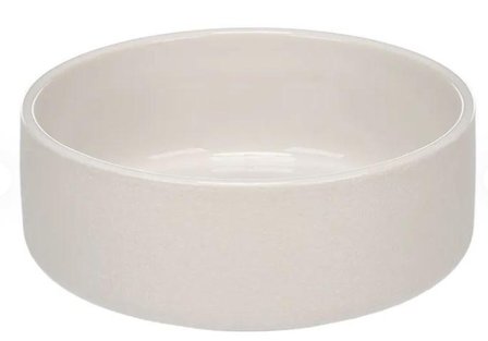 Rama Mat- og Vannskål til Hund, Hvit - 350ml