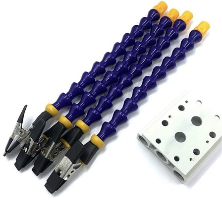 Skrustikke Benk Klemme Loddestasjon Universal Arm Fleksibel Arm Loddebolt PCB Sveising Repa