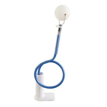 Rebound Bordtennis för Ping Pong Trainer Träningsutrustning Elastiskt skaft Heig