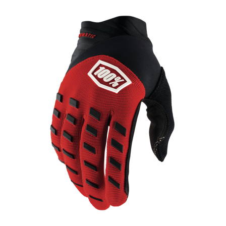 Mănuși Motocross 100% Airmatic Tineret roșu/negru M