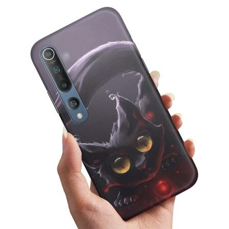 Xiaomi Mi 10/10 Pro - Skal/Mobilskal Svart Katt