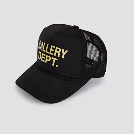 GALLERY DEPT Graffiti Letter Baseballkeps Svart B