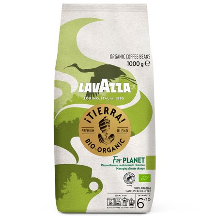 Lavazza ¡Tierra! For Planet Organic kaffebønner, 1 kg | KitchenOne