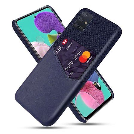 Bofink Samsung Galaxy A51 Card cover - Blå