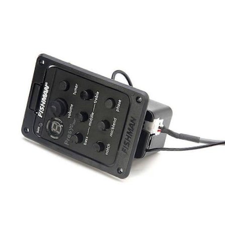 Fishman Presys 301 Mikrofon Hybrid Dubbelläges Förförstärkare Equalizer Stämapparat Piezo Pickup Metronom