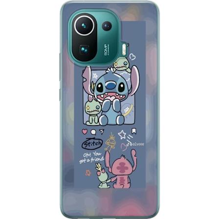 Xiaomi Mi 11 Pro Gennemsigtig cover Stitch Venner