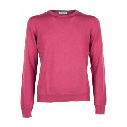 Gran Sasso - Stickade Tröjor - Röd - Herr - Storlek: 4xl, Herr, Storlek: 4XL