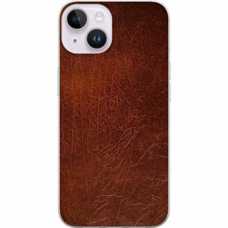 Apple Iphone 14 Mjukt Skal - Leather