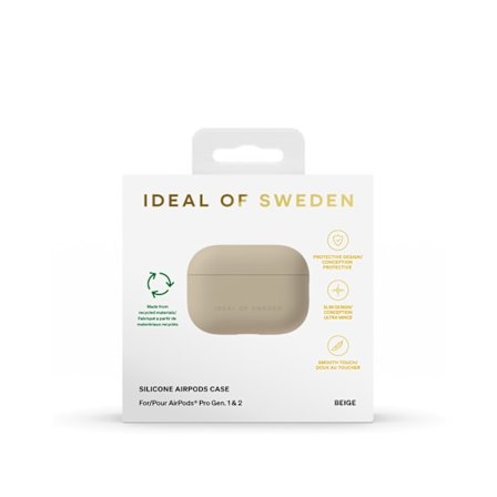 Silicone AirPods Case Pro 1 / 2 Beige
