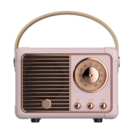 Bestselger Retro Bluetooth-høyttaler, Vintage FM-radio med klassisk stil, høy lydstyrke, trådløs Bluetooth 5.0-tilkobling, TF-kortstøtte