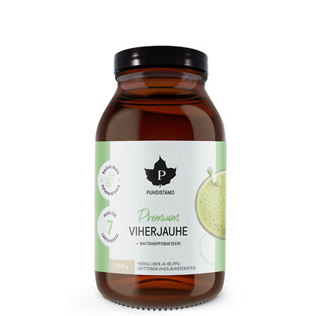 Puhdistamo Premium Green powder, 120g