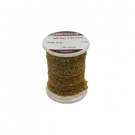 Micro Cactus Chenille 0,8mm - Olive