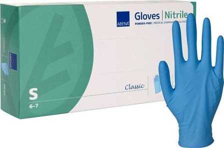 Abena Classic Guanto Esaminazione In Nitrile Senza Polvere Non