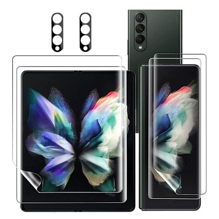 Z Fold 4 4in1 Hydrogel Skärmskydd & 2.5D Kameralinsskydd