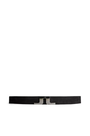 J.Lindeberg - Golf - Bridger Nubuck Leather Belt - Black - Man - 95
