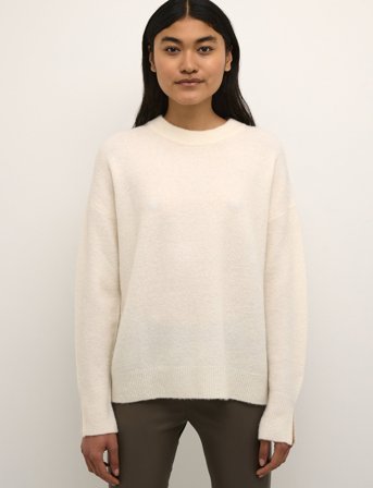 Karen By Simonsen Debbiekb Oneck - Cream - M