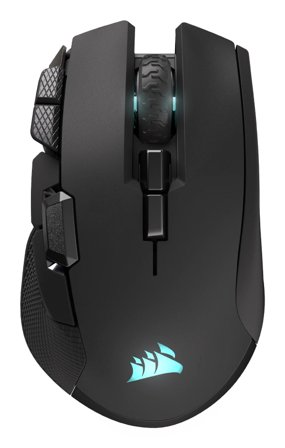 Corsair Ironclaw Trådløs SE Gaming Mus Trådløs, bakgrunnsbelyst RGB LED, 26000 DPI, optisk, (CH-9317110-WW)