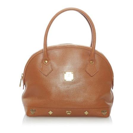 MCM Pre-owned, Pre-owned Handbag Bruin, Dames, Maat:ONE Size