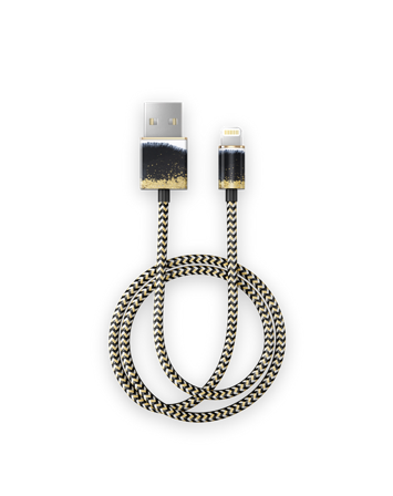 Fashion Cable, 1m Gleaming Licorice