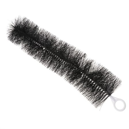 Joustava muoviharja letkujen puhdistukseen Kestävät nylonharjakset 12" 16" 20" pituus Akvaarioputkisuodatinharjat Musta 50mm