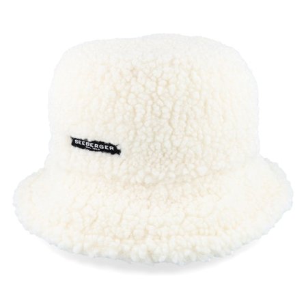 Seeberger - White bucket Sombrero - Teddy Hat Turnable Off White Bucket @ Hatstore