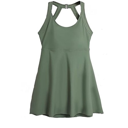 Ensfarvet badedragt til kvinder