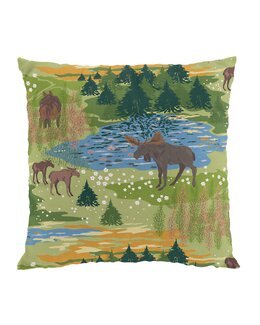 Putetrekk Elgrike Grønn