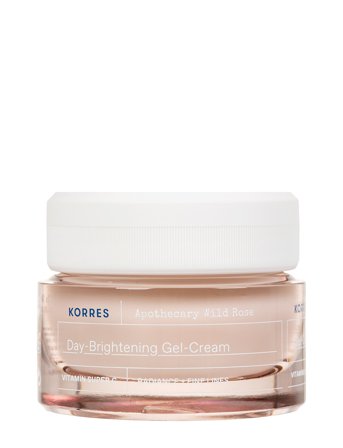 KORRES Apothecary Wild Rose Day-Brightening Gel-Cream - Nude - 40 ml