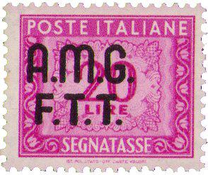 Trieste Zone A 1947-1949 - MICHEL 14 - Postfrisk frimærke