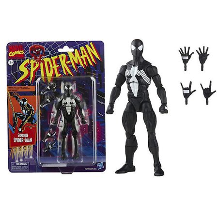 Marvel Legends Symbiote Spiderman Ben Reilly Spiderman Actionfigurer Leksakssamling för Fans Symbiote