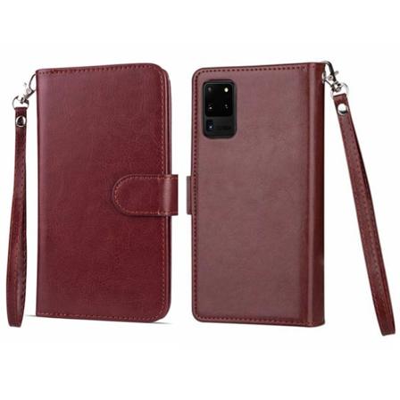Gennemtænkt Wallet Cover - Samsung Galaxy S20 Ultra Brun