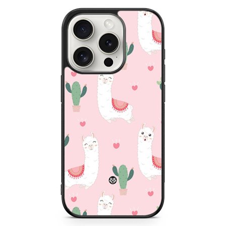 Bjornberry Skal iPhone 15 Pro - Lamamönster