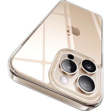 2024 Kristallklart designat iPhone 16 Pro Max-skal, stöttåligt skyddande telefonskal tunt smalt skal för iP,TH