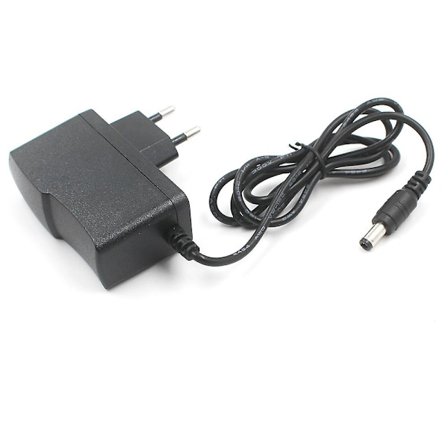 1 kpl 12v500ma Uusi AC 100v-240v Muuntaja Virtalähde Adapteri DC 12v 1a 500ma Virtalähde EU-Pistoke DC 5.5mm X 2.1mm