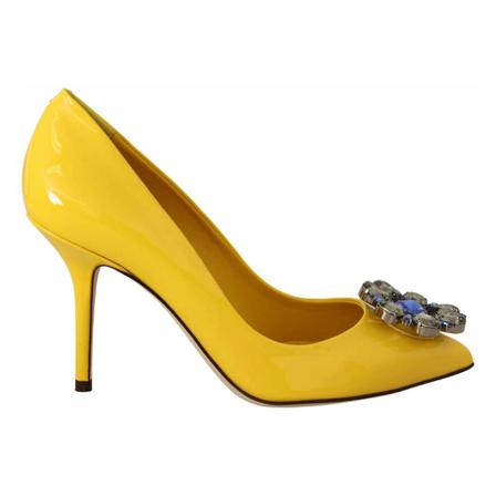 Dolce & Gabbana Pumps Gul, Dame, Størrelse: 36 EU