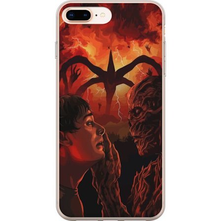 Yhteensopiva Puhelinkuori Apple iPhone 7 Plus Satumaista moskeijaa pastelliväreillä, roikkuvilla lyhdyillä, tähdillä ja puolikuulla pilvien jouko