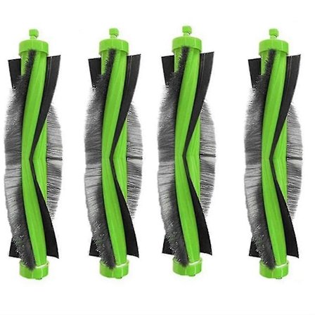 4 kpl pääharjan vaihto, yhteensopiva Irobot Roomba Combo R113840 robotti-imurin varaosien kanssa [DB]